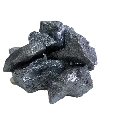 High Purity Silvery Silicon Metal Lump 553 441 421 For Aluminum Alloys