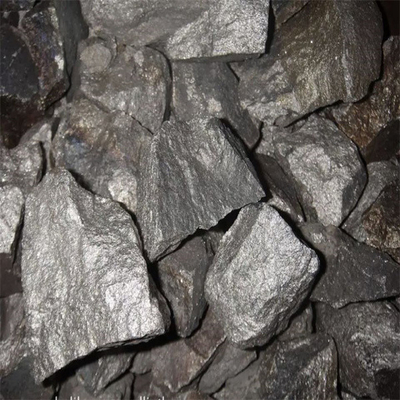 Silver Metal Block Ferro Molybdenum Alloy With 60%Min Purity