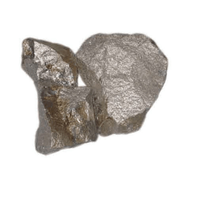 Silver Gray FeTi Alloy Ferrotitanium 70 Metal Lump