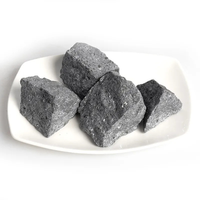 ISO9001 Silver Gray 10mm-50mm Calcium Silicon Alloy Deoxidizer 1ton/bag