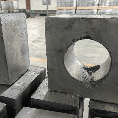Continuous Casting Tundish Well Block Refractory Erosion Resistance