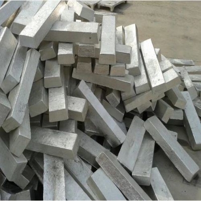 Light Weight Bright Silver Magnesium Ingot For Fireproof Board