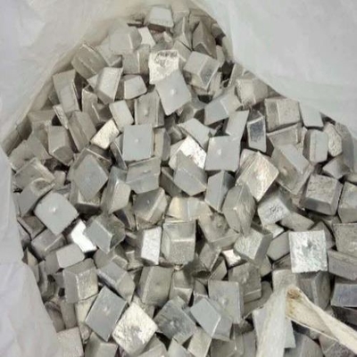 Bright Silver Color Mg Ingot 99.98% For Aircraft Parts