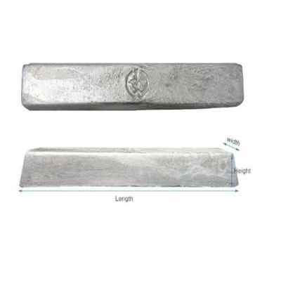 Light Silver White Pure Magnesium Ingot 99.95% For Body Structural Parts