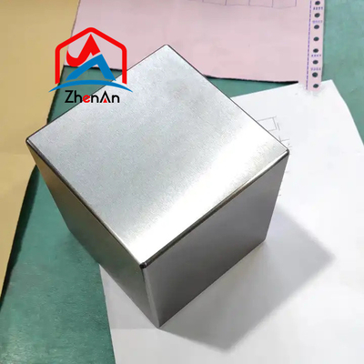 High Density Pure Tungsten Cube Small Volume