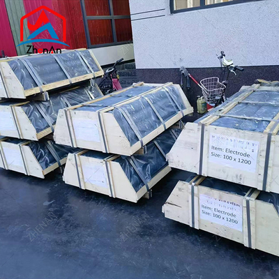 Furnace Carbon Graphite Electrodes 600mm With Nipples