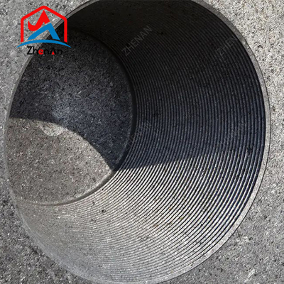 Dia 75mm-700mm L1800-2700mm UHP HP RP Electrodo De Grafito Graphite Electrode With 4tpi 4tpil Nipple For Eaf Lf