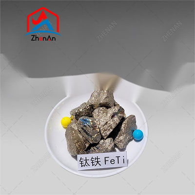 FeTi lump Ferro Titanium metal lump price Ferrotitanium