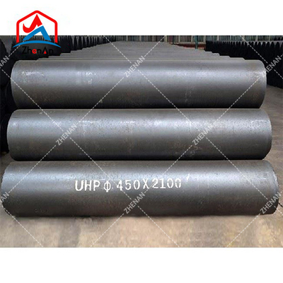 1800-2100 Graphite Electrodes With Nipple 3tpi 4tpi For Steel Smelting Furnace Lf Eaf