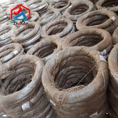 Galvanized Zinc-Coated Wire 1.2mm, Zinc Layer 50g/m², Silver-Grey, for Fencing Construction Binding