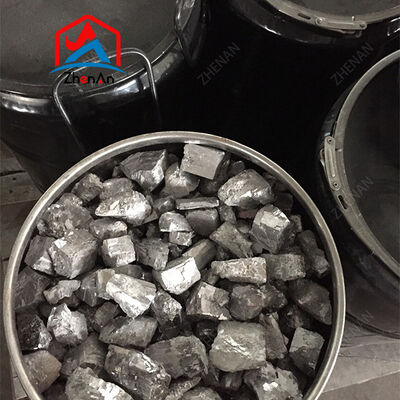Iron Vanadium Alloy 65 Percent Vanadium Lumps Silver Colour For Spring Steel And Valve Steel Alloying