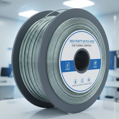 High Purity 99.995% Zinc Wire for Thermal Spraying with Superior Corrosion Resistance