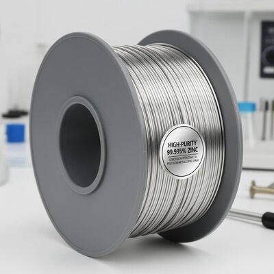 High-Purity 99.995% Zinc Wire for Corrosion Resistance and Precision Wire Diameter in Metallizing Spray Applications