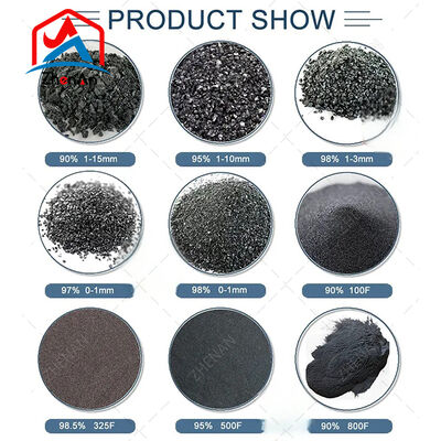 ISO Certified 90% 88% Purity Low Impurity Silicon Carbide Grain for Precision Casting