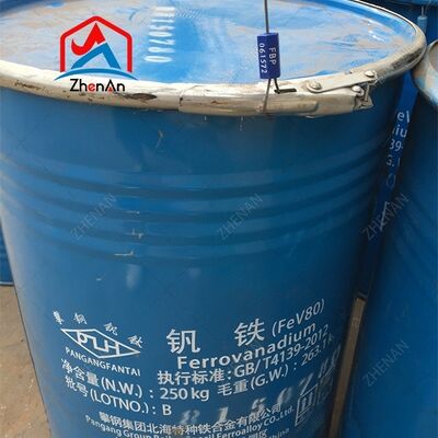 Ferro Vanadium FeV60 FeV70 for Structural Steel Production and Vanadium Alloy Addition